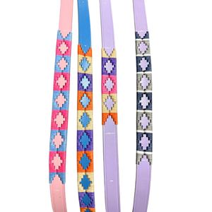 Cabestro de Polo Argentino de Cuero de Búfalo Indio Premium, Cosido a Mano, Herrajes de Latón Macizo, Cosido a Mano, para Equitación - Product Image 1