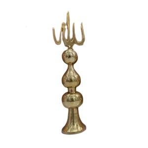Minaretes de latón hechos a mano de alta calidad, artesanías árabes de estilo religioso con decoración hermosa de Metal con acabado pulido - Product Image 4