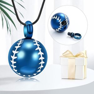 Stainless Steel Cremation Jewelry <b>for</b> <b>Ashes</b> Baseball Memorial Urn <b>for</b> <b>Ashes</b> <b>for</b> Human Pendant <b>Necklace</b> <b>for</b> Human Custom Size - Product Image 5