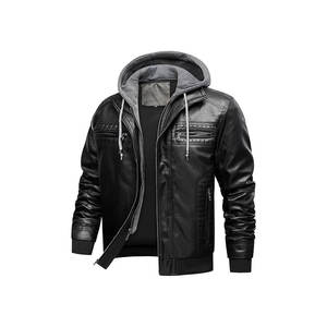 Veste de moto tendance, nouvelle veste d'hiver pour hommes, vêtements d'extérieur - Product Image 1