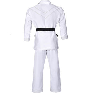 Uniforme professionnel de karaté 100% coton entièrement personnalisé logo bonne qualité coton Jiu Jitsu Kimono BJJ Gi uniforme pour les clubs - Product Image 6