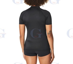 Chemises de couche de base imprimées pour femmes, protection contre les éruptions cutanées de haute qualité pour hommes et femmes avec tissu ultra doux, meilleures protections contre les éruptions cutanées pour la lutte MMA - Product Image 3