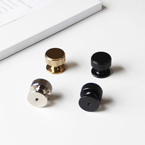 Minimalist Nordic Style Aluminium Alloy Furniture Handles <b>Knobs</b> for Living Room Wardrobe Dresser <b>Drawer</b> <b>Pulls</b> Matte Black Gold - Product Image 3