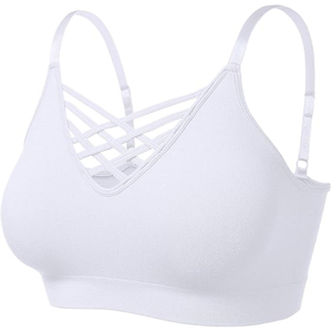 บราโยคะออกกำลังกายด้านหลังสำหรับผู้หญิงชุดออกกำลังกายเล่นยิมเสื้อเล่นกีฬากลางแจ้งแบบปรับแต่งได้ - Product Image 3