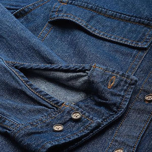 Camisas de mezclilla informales de moda para mujer, camisas vaqueras de gran tamaño con botones de alta calidad, nueva Camisa vaquera elegante para mujer - Product Image 6
