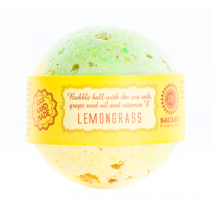 Bomba de Baño de Hierba Limón, Producto de Baño de Lujo de Primera Calidad, Fabricación en la UE, Proveedor de Letonia, Marca Privada, Pedidos al por Mayor - Product Image 1