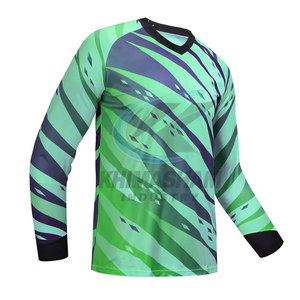 Maillot de motocross pour homme respirant de qualité supérieure pour l'hiver, à manches longues, en tissu polyester/nylon léger pour la conduite en extérieur - Product Image 3