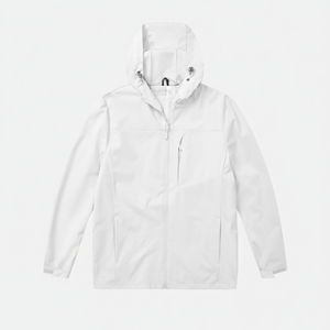 Chaqueta cortavientos impermeable ligera de servicio OEM con capucha para uso en exteriores - Product Image 2