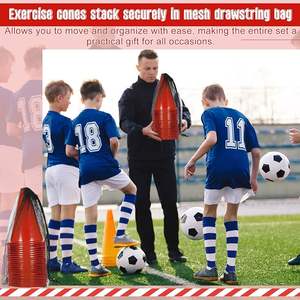 Marqueurs d'entraînement souples et écologiques en PVC de haute qualité pour le football, le soccer et le basketball – Vente en gros - Product Image 5