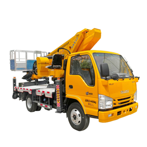 חם מוכר isuzu שלדת דיזל מופעל מעלית פלטפורמת מעלית זרוע ישר הידראולי מכונית עבודה אווירית - Product Image 2