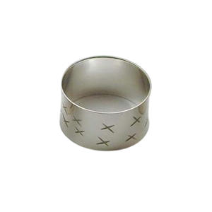 ห่วงใส่ผ้าเช็ดปากทำจากอะลูมิเนียมหรูหราตัวยึดผ้าเช็ดปากสำหรับตกแต่งกลางโต๊ะ - Product Image 2