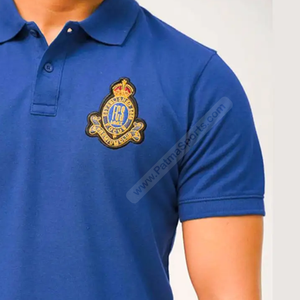 Broderie surdimensionnée de haute qualité pour polos personnalisés Vêtements décontractés en tricot durables avec des chemises à boutons personnalisées à motif solide - Product Image 6