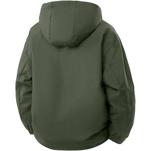 Vestes pour hommes décontractées de camping et d'alpinisme avec logo personnalisé des fabricants, streetwear américain, coupe-vent d'hiver, devant - Product Image 2