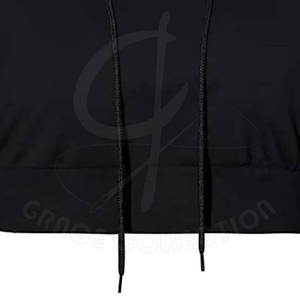 Sudaderas con Capucha Cortas para Mujer, Último Estilo, con Logotipo Personalizado en la Parte Delantera, 100% Algodón - Product Image 6