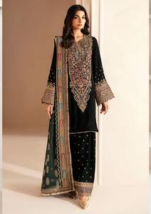 Beautifully Designed Indian Pakistani Trending Shalwar Qameez Dress Factory <b>Direct</b> <b>Beaded</b> Evening Wear for Weddings and Parties - Product Image 2