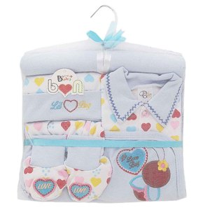 Conjunto de Regalo para Bebé Recién Nacido (6 Piezas) - Azul - Product Image 2
