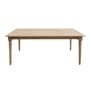 Mesa de comedor de madera de mango Louis - Product Image 1
