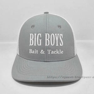 Chapeau de sport personnalisé vintage classique élégant style urbain 2D 3D broderie tissu respirant maille non structurée plage cyclisme - Product Image 1