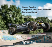 Rlaarlo Storm Breaker SBK10 1/10 Buggy RC en fibre de carbone 80 km/h Moteur sans balais haute vitesse 4 roues motrices Voiture de course tout-terrain RTR