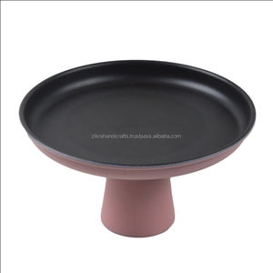 จานวางอาหารเดี่ยวสำหรับวางบนโต๊ะงานวันเกิด,อุปกรณ์ตั้งเค้กดีไซน์แบบเงาสำหรับงานแต่งงานงานวันเกิด - Product Image 5