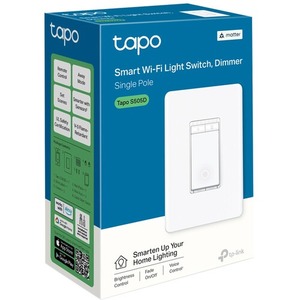 Interruptor de atenuación inteligente 1st Matter de TPLink Tapo de un solo polo S505D - Product Image 3