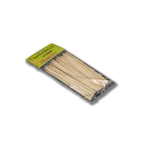 Brochetas de madera de 15 cm, 20 paquetes x 100 unidades, B2B - Product Image 1