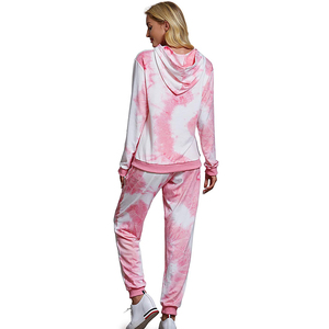 ผู้หญิงวอร์ม Sweatsuit ผ้าฝ้าย 100% ผ้ากํามะหยี่ไนลอนที่กําหนดเองเสื้อกันลมบานฟุตบอลวอร์มชุดวอร์มชุดสําหรับสตรี - Product Image 5