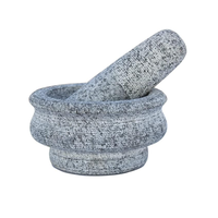 Mortier et pilon en marbre naturel broyeur d'herbes et d'épices outils de cuisson en gros disponibles ici mortier pilon