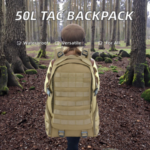 Mochila Táctica Unisex Ligera de Poliéster para Exteriores con Diseño Impermeable Multifuncional para Hombres y Mujeres - Product Image 2