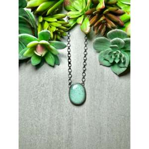 Hecho a Mano por los Navajo # Collar de 8 Turquesas y Plata de Ley, Joyería Cultural Coleccionable - Product Image 1