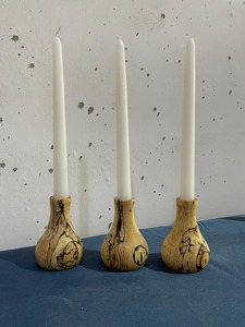 Portavelas de Madera en Forma de Maceta para Decoración del Hogar, Exhibición en Mesa, Sala de Estar, Dormitorio y Centro de Mesa Festivo, Venta al por Mayor - Product Image 6