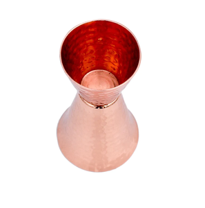 Verre de jigger en cuivre aspect luxe pour Bar et Restaurant accessoires verre de jigger en cuivre poli brillant - Product Image 5