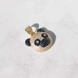 Chaîne glacée en argent sterling S925 en or rose 18 carats de haute qualité avec pendentif personnalisé pendentifs et breloques de mode Hip Hop pour femmes - Product Image 2