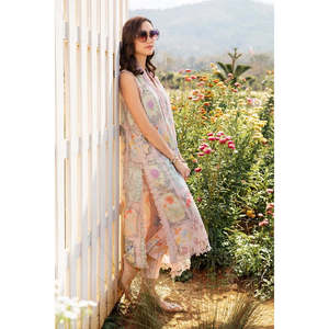 Colección Eid 2025 de Maria B, MPT-2511-A, Elegante Vestido Tipo A de Chifón TC-1160 - Product Image 5