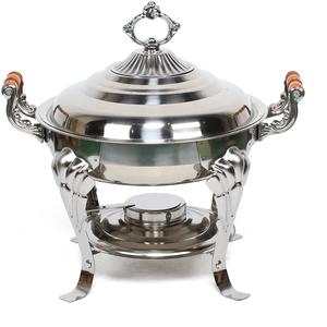 Equipement Alimentaire Traiteur Récipient de Service Alimentaire Chauffe-Plat Placage de Cuivre Buffet Traiteur Qualité Supérieure - Product Image 3