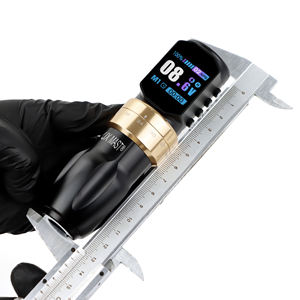 Máquina de Tatuar Inalámbrica de Acero Inoxidable, Bajo Ruido, Carrera Ajustable de 2.3-4.5MM, Pistola de Tatuar Rotativa, Batería de 2000mAh, Pluma de Tatuar RCA - Product Image 3