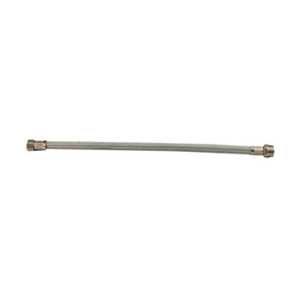 Flexibles en inox mâle 1/2 femelle 3/8 cm. 50 Dn 10 - Product Image 1