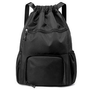 Mochila Impermeable con Cordón de Poliéster 100% con Forro de Lino, Capacidad de 23L para Viajes, Deportes y Gimnasio - Product Image 1