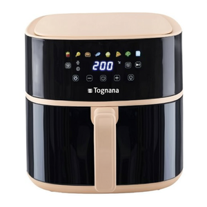 IRIDEA Freidora de Aire 2000W (8 en 1) Moderna Cuadrada de 8 Litros con Control Digital, Enchufe UK, Capacidad de 4.2L y 2L, Color Champán D2DFA05IRCH - Product Image 3
