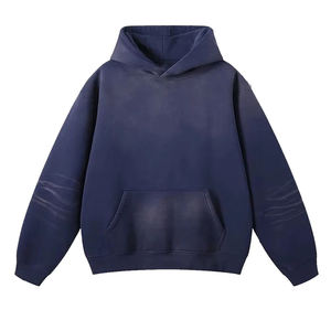 Survêtement Surdimensionné pour Hommes OEM Marque Privée Ensemble de Jogging Sweat à Capuche et Pantalon Logo Personnalisé Ensemble de 2 Pcs Combinaison de Jogging Vierge - Product Image 6