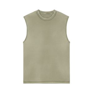 Camiseta Deportiva sin Mangas para Hombre al por Mayor, Ropa de Entrenamiento de Gimnasio de Verano, Camisetas con Diseño de Logotipo Personalizado - Product Image 1