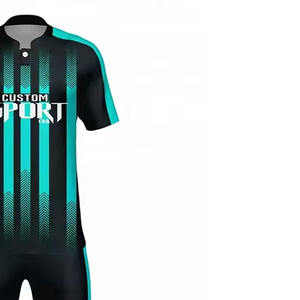 Latest Model Sublimation Soccer Uniforms With Custom Logo Full Sublimation Men Soccer Wear Uniforms In Low MOQ Anti Becterial - Product Image 2