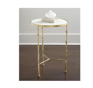 Muebles de diseño de tendencia Mesa auxiliar moderna Buena calidad Venta al por mayor Metal Última mirada Dormitorio Mesa auxiliar con tapa de vidrio - Product Image 6