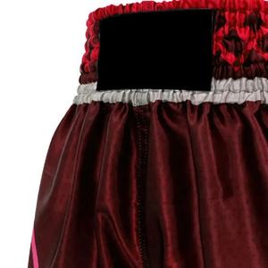 Venta al por mayor de fábrica Sport Muay Thai Shorts Trunks Kick Martial Arts Training Gym Clothing Private Logo Boxing Shorts - Product Image 6