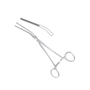 Abrazaderas de Bulldog atraumático, instrumentos cardiovasculares curvos de alta calidad, 5,5 cm / 2 1/4 pulgadas - Product Image 6
