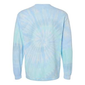Otoño nuevo Retro de talla grande manga completa Tie Dye camisa ajuste suelto diseño ecológico - Product Image 2