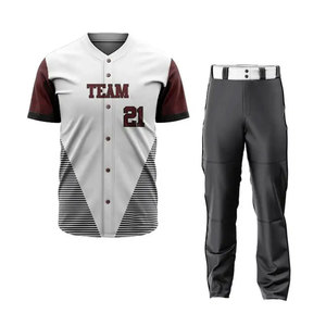 Vente en gros d'uniformes d'équipe de baseball sublimés fabriqués pour adultes/prix raisonnable uniforme de baseball multicolore de meilleure qualité - Product Image 4
