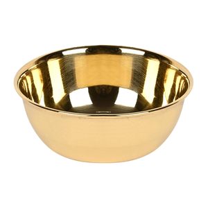 Bol de service en laiton classique Bol d'ustensiles de cuisine en métal fait à la main Idéal pour la table à manger et un usage domestique décoratif - Product Image 1