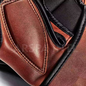 ถุงมือหนังสำหรับต่อสู้แบบมีโลโก้สั่งทำพิเศษสำหรับเด็ก ถุงมือต่อสู้แบบครึ่งนิ้ว - Product Image 6