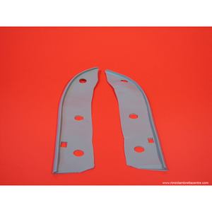 Guardabarros/protector de piernas de goma gris Lambretta LI S3 - Product Image 1